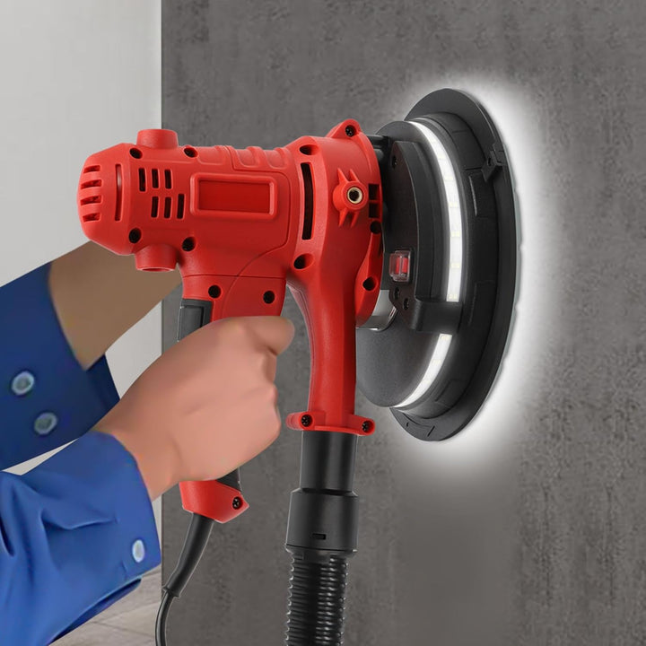Trockenbauschleifer Wand und Deckenschleifer mit LED Beleuchtung 1200W Deckenschleifer Wandschleifer