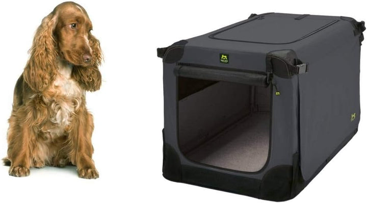 Maelson Soft Kennel Hundebox - Anthrazit - 72 x 51 x 51 cm Anthrazit L 72 x B 51 x H 51 cm, Anthrazi