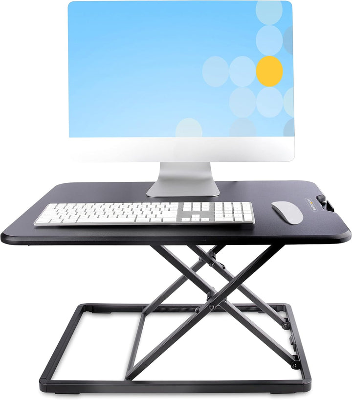 StarTech.com Standing Desk Converter for Laptop - Up to 8kg/17.6lb - Height Adjustable Laptop Riser