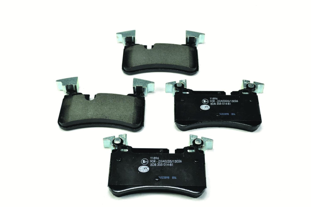 HELLA PAGID 8DB 355 014-811 Bremsbelagsatz - T1896 - Dicke/Stärke: 14.8mm - Bremssystem: Brembo - ni