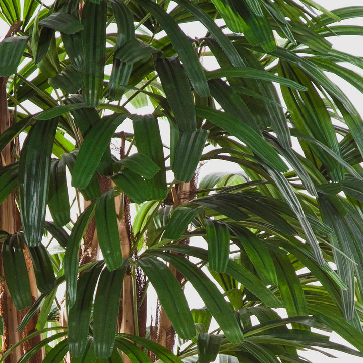 artplants.de Künstliche Steckenpalme, 120cm - naturgetreue Kunstpalme - Künstliche Palme
