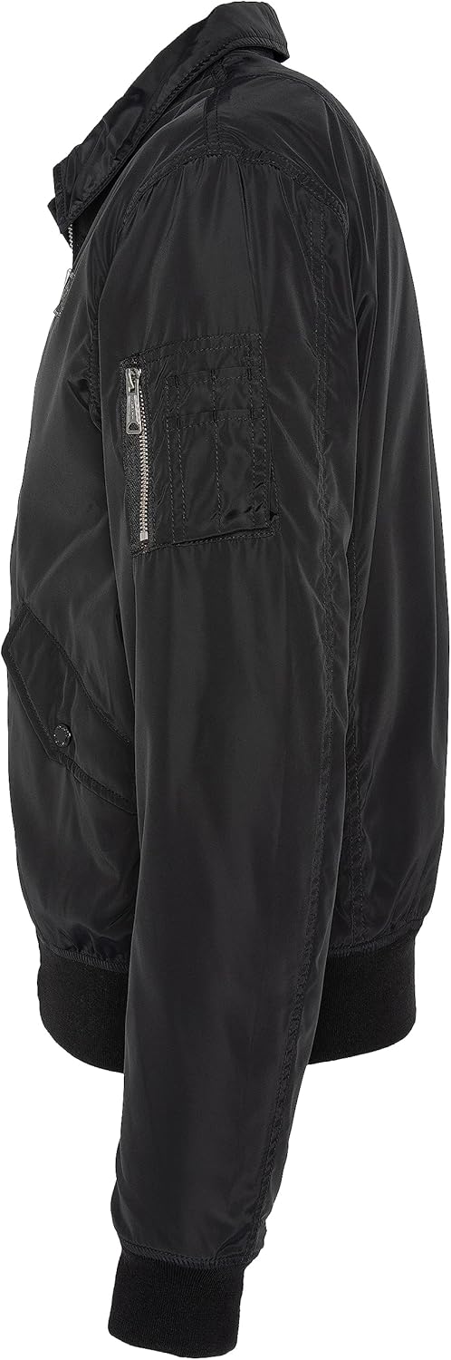 Schott NYC Herren Jacke XXL Schwarz, XXL Schwarz