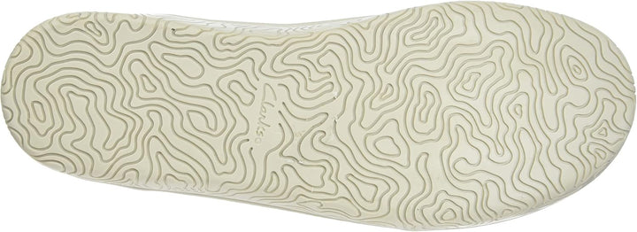 Clarks Herren Hodson Lace Sneaker 42.5 EU Ivory Leather, 42.5 EU Ivory Leather