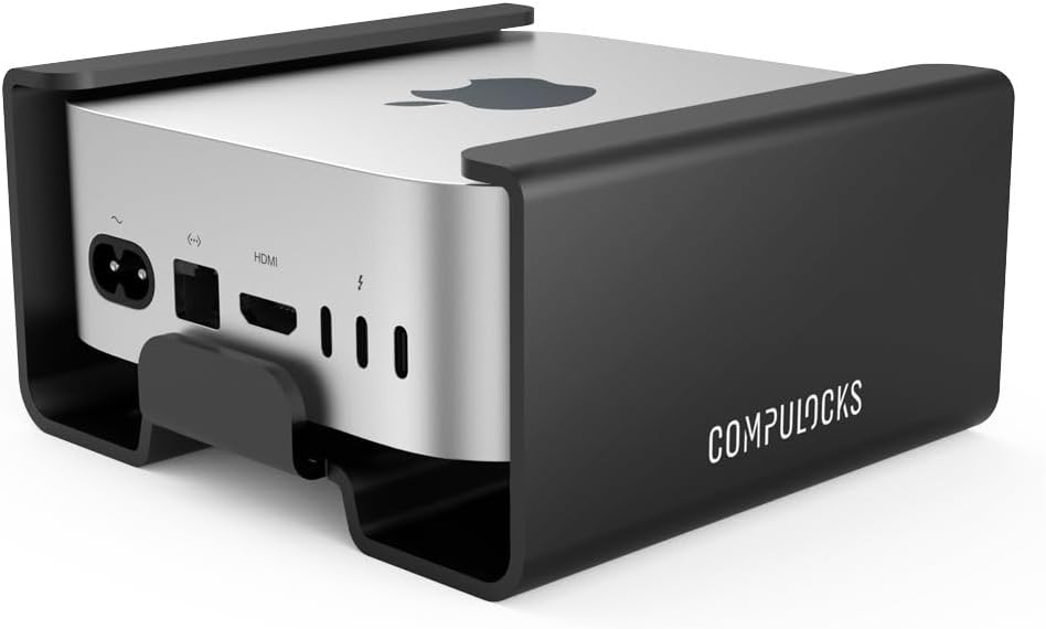 Compulocks MMEN24CL custodia di sicurezza per PC Nero Alluminio 1 pz (MAC MINI M4 2024 SECURE MOUNT