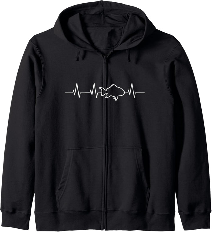 Ich liebe Goldfische Aquarium Kapuzenjacke