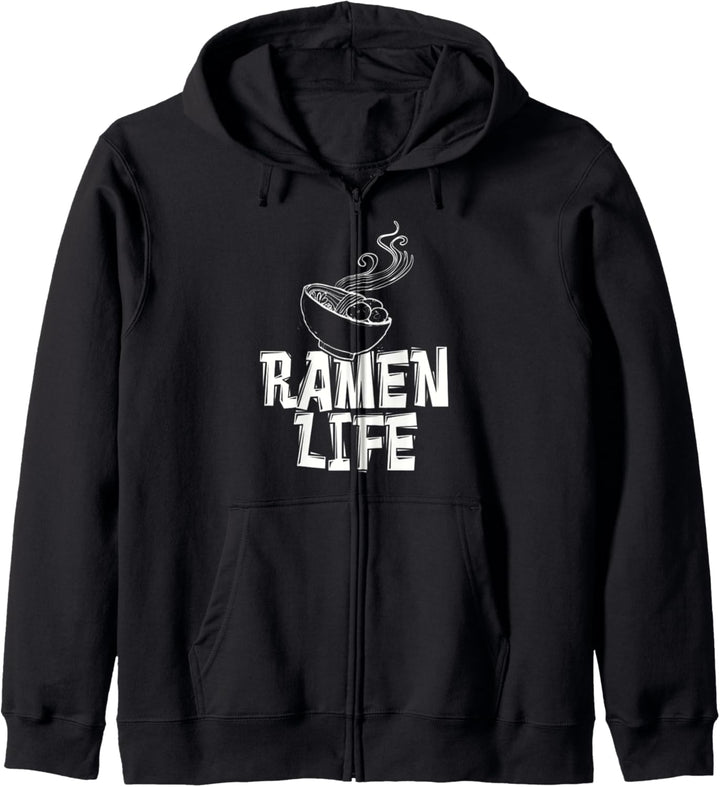 Ramen Leben-Geschenk Japanisches Essen für Anime Manga-Fans Kapuzenjacke