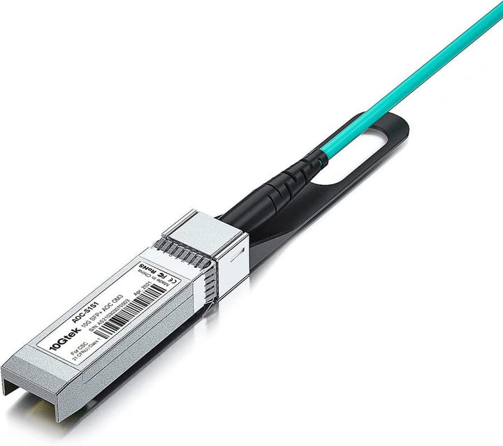 10Gtek® 2-Meter 10GBASE Active Optical SFP+ Cable(AOC) for Cisco SFP-10G-AOC2M, Ubiquiti UniFi, Supe
