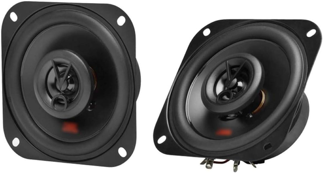 Lautsprecher Einbauset passend mit JBL Stage2 424 2-Wege 10cm Koax Auto Einbauzubehör für Renault Tr