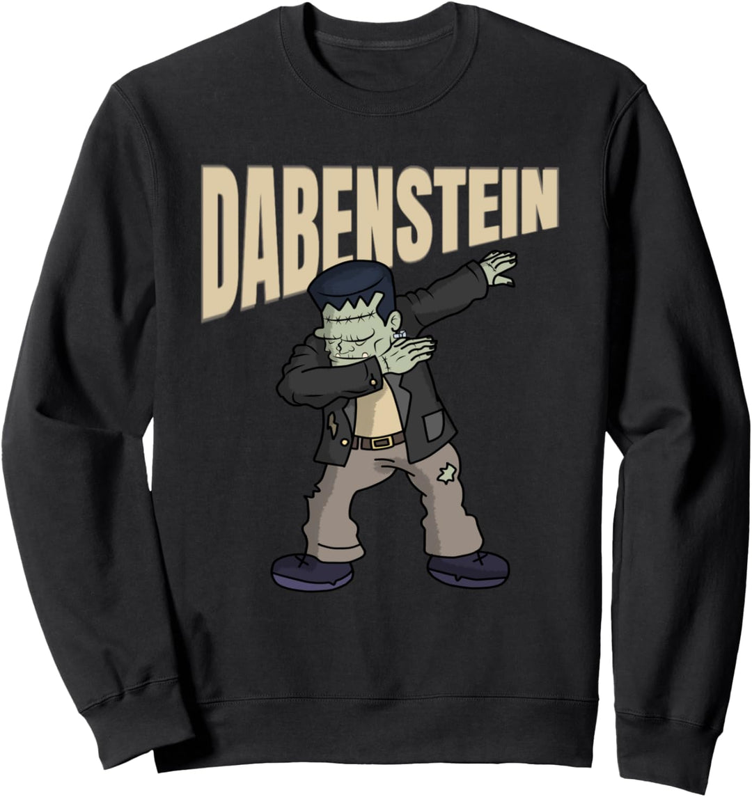 Halloween-Abtupfen Frankenstein Sweatshirt