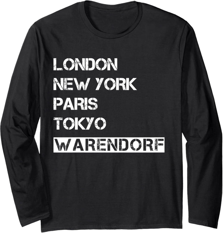 Meine Stadt! Geburtsort & Heimatliebe Warendorf Langarmshirt