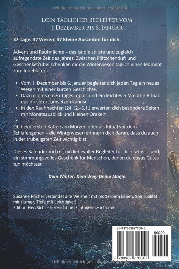Winterwesen – Dein täglicher Begleiter vom 1. Dezember bis 6. Januar: Besonderer Adventskalender zum