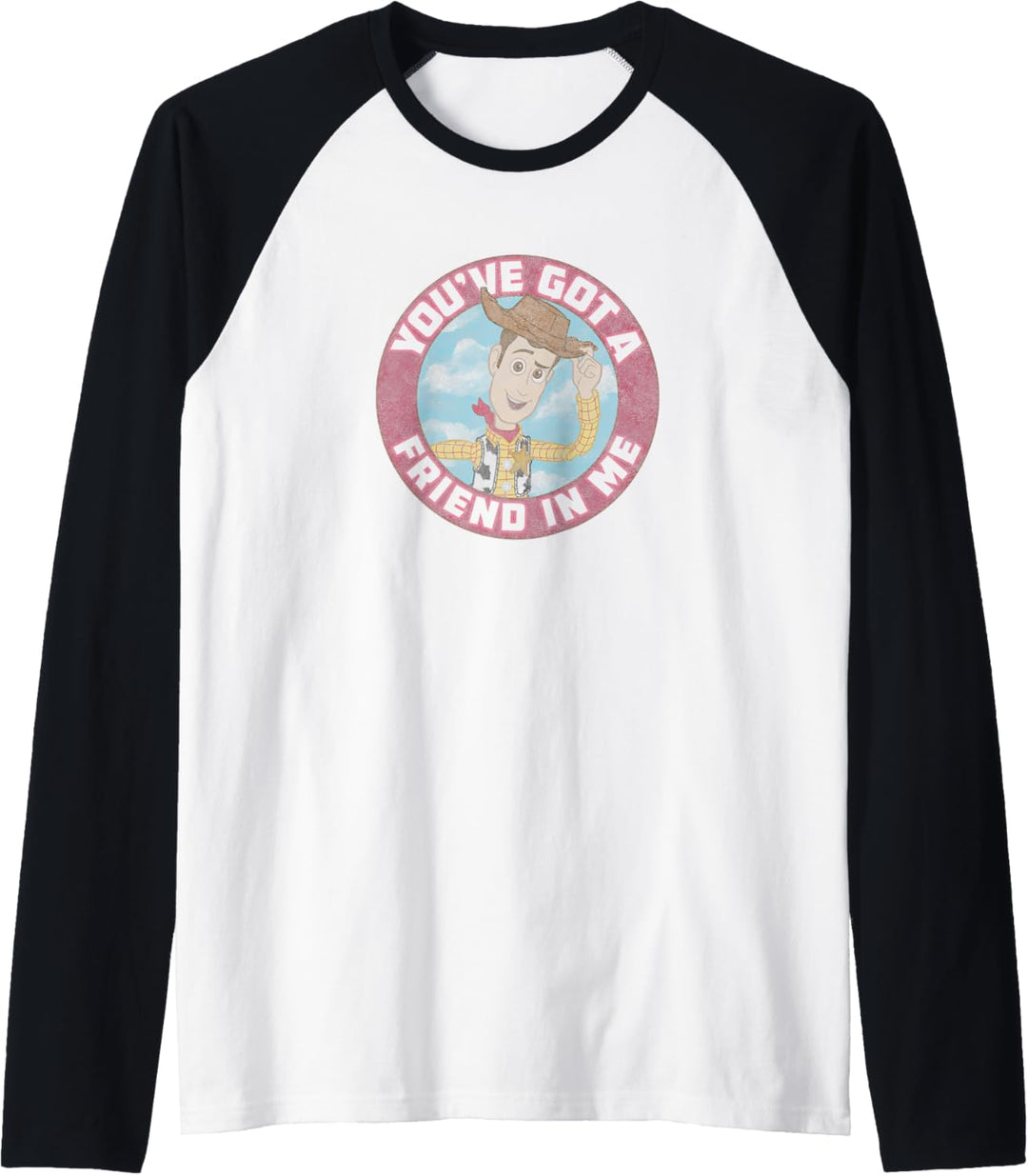 Disney Pixar Toy Story Woody Friend In Me Raglan