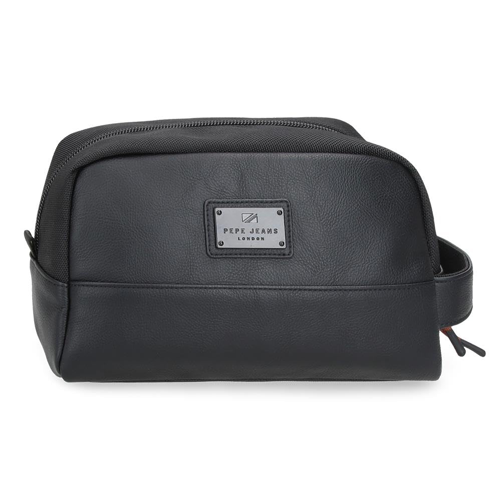 Pepe Jeans Egham Umhängetaschen und Kulturbeutel schwarz, Polyester, verschiedene Grössen Makeup Tas