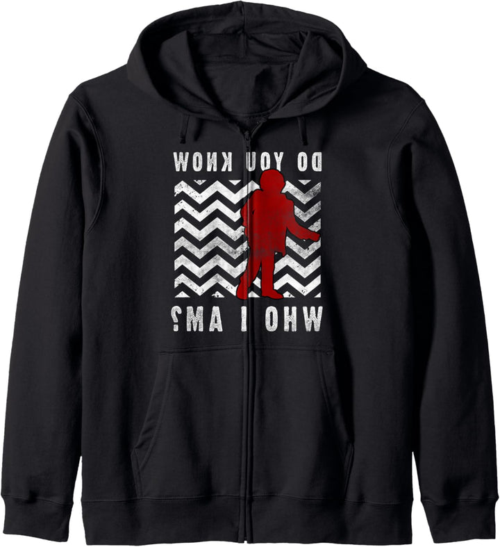Twin Peaks Do You Know Who I Am The Arm Text Kapuzenjacke