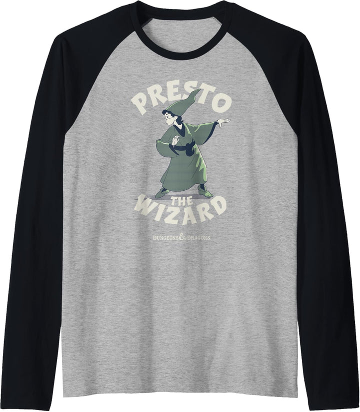 Dungeons &amp; Dragons Presto The Wizard Raglan
