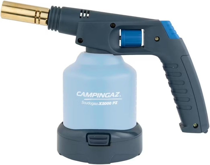 Campingaz Lötlampe Soudogaz X2000 mit Piezo Zündung für Stechkartusche C206 GLS, 2000026177 Single