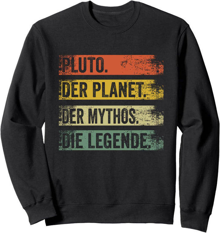 Pkaneten Nerd Astrologie Pluto Sweatshirt