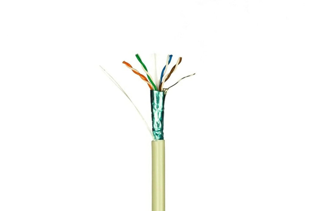 CAT5E FTP 50m - flexibel - PVC (Fca), POE, Ethernet, LAN, Patchkabel, Datenkabel, RJ45 - für Servers