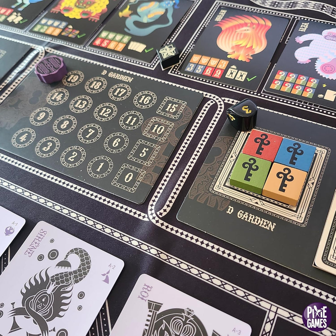 PixieGames | Eternal Decks | Kooperatives Kartenspiel | Strategisches Gesellschaftsspiel | 1 bis 4 S