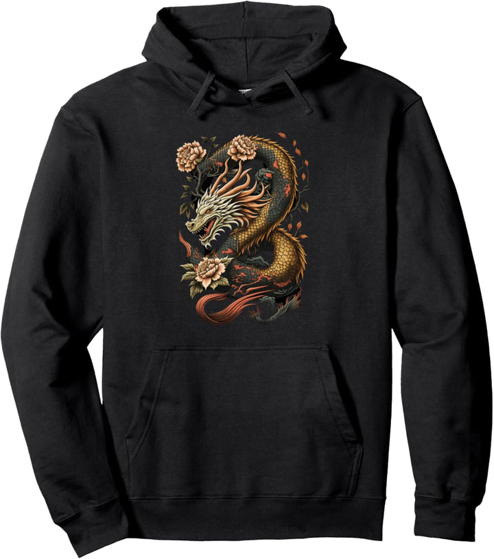 Chinesischer Drache Pullover Hoodie