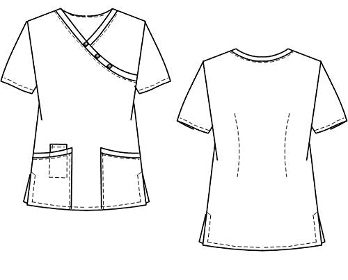 BEB Unisex, Damenkasack, Schlupfkasack, Pflegekasack, kochfest, bunt, leicht, Krankenhaus, Pflegedie