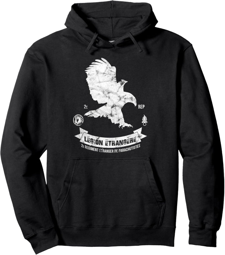 Legion Etrangere Fremdenlegion Milität Fallschirmjäger Pullover Hoodie