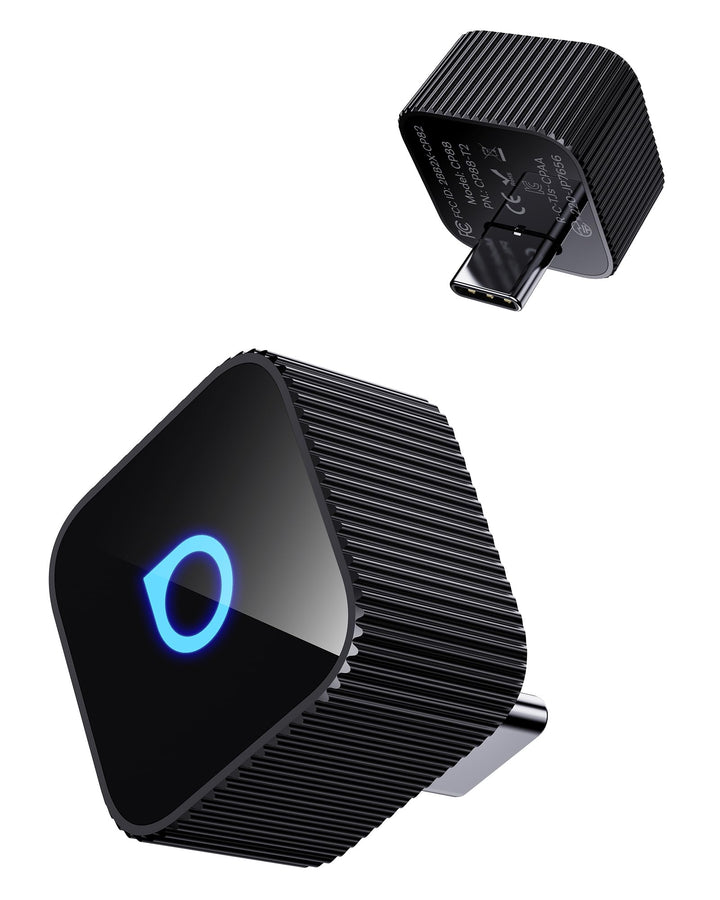 Ottocast Mini Slim 2026 Version, Wireless CarPlay & Android Auto Adapter, Kabelgebundenes CarPlay &