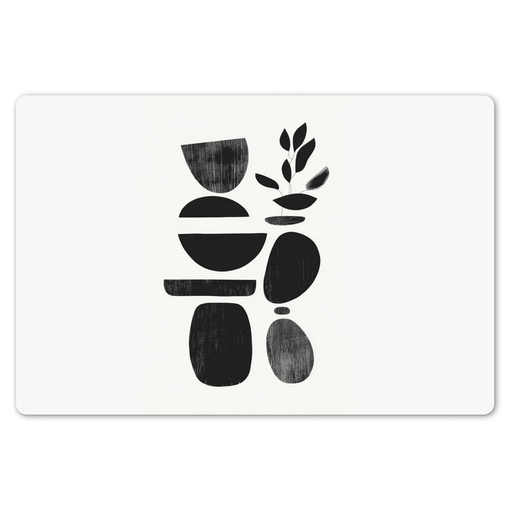 KitchenYeah© Platzsets Abwaschbar 6-Teilig 45x30 cm Tischsets Platzdeckchen rutschfeste Platzset Unt