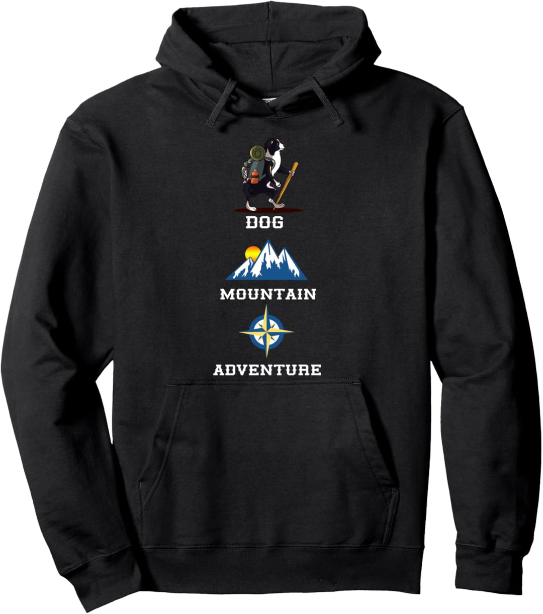 Australian Shepherd Bergwandern Camping Hund Pullover Hoodie