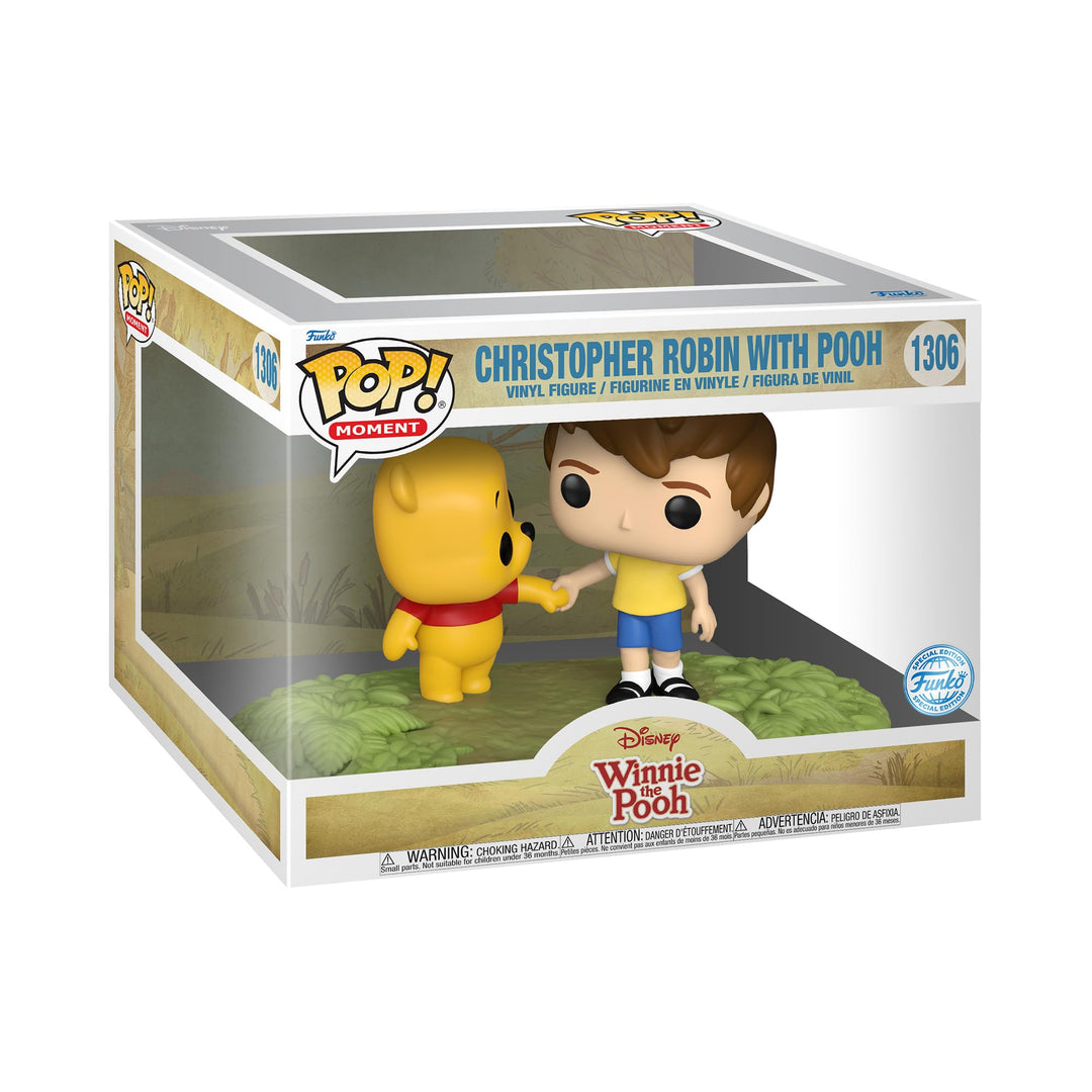 Funko Pop! Moments: Disney - Christopher Robin - Olympia - Winnie The Pooh - Vinyl-Sammelfigur - Ges