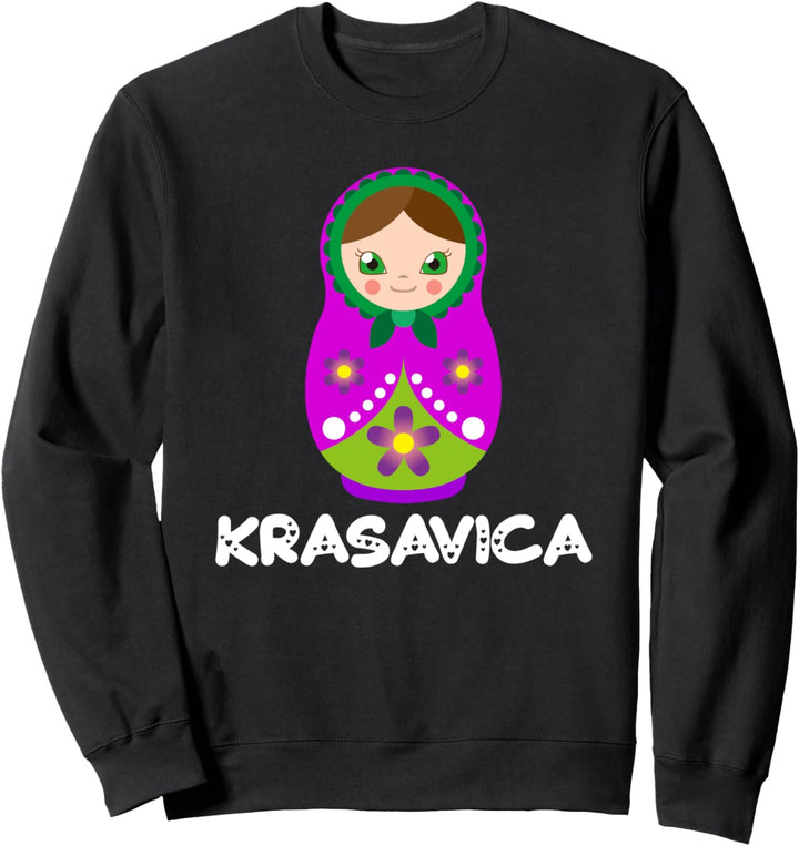 Matryoschka Matrjoschka Babuschka Puppe Russland CCCP Russia Sweatshirt
