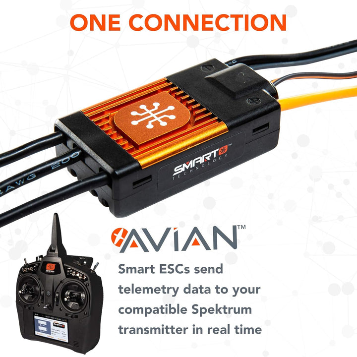 Avian Brushless Smart ESC, 45 A, 3S-6S