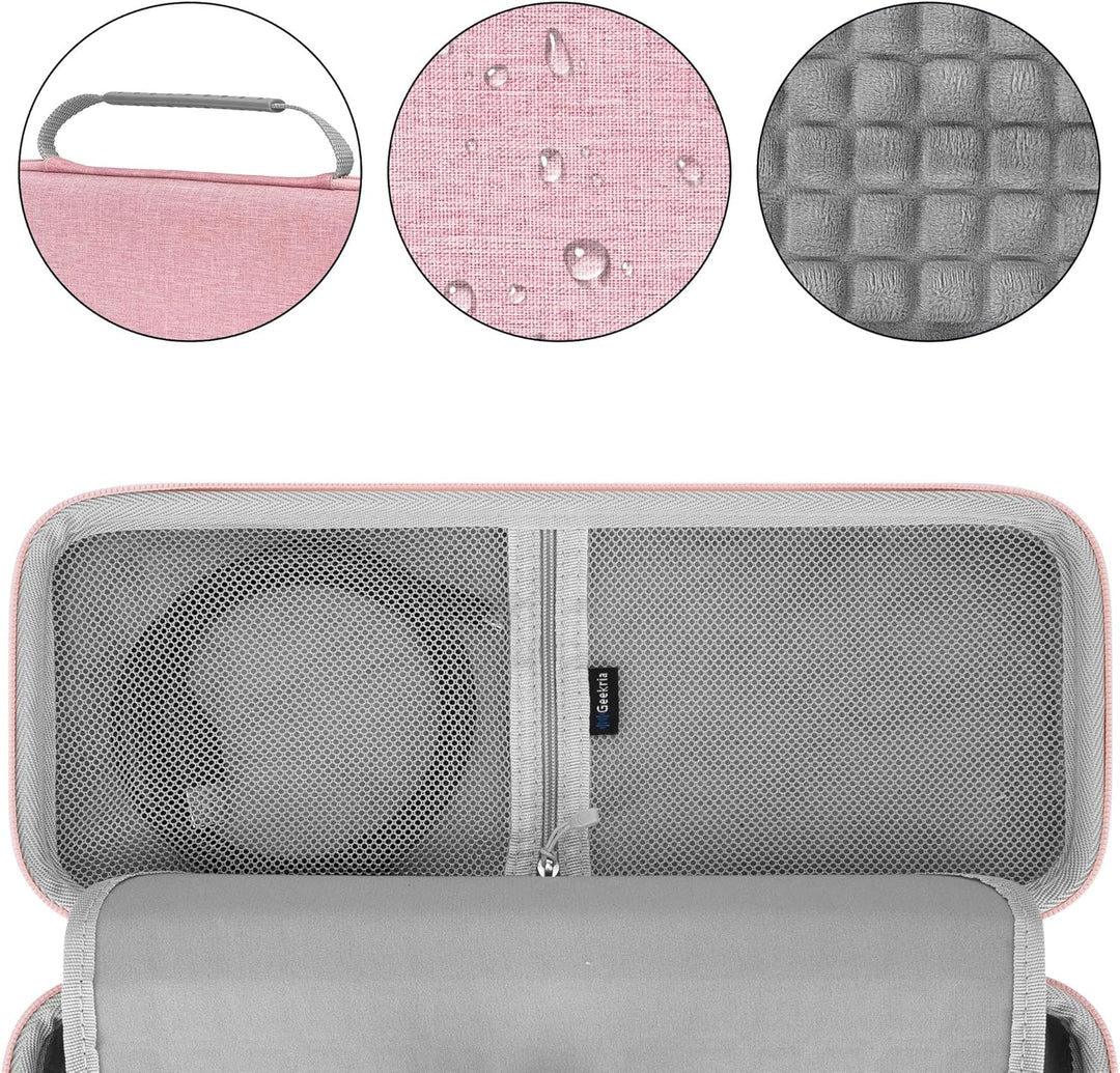 Geekria 60% kompakte Tastaturhülle, Hartschalen-Reisetasche für 61 Tasten, Computer-Tastatur, kompat