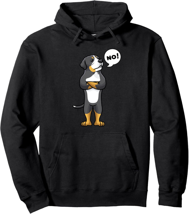Sturer Grosser Schweizer Sennenhund Hund Pullover Hoodie