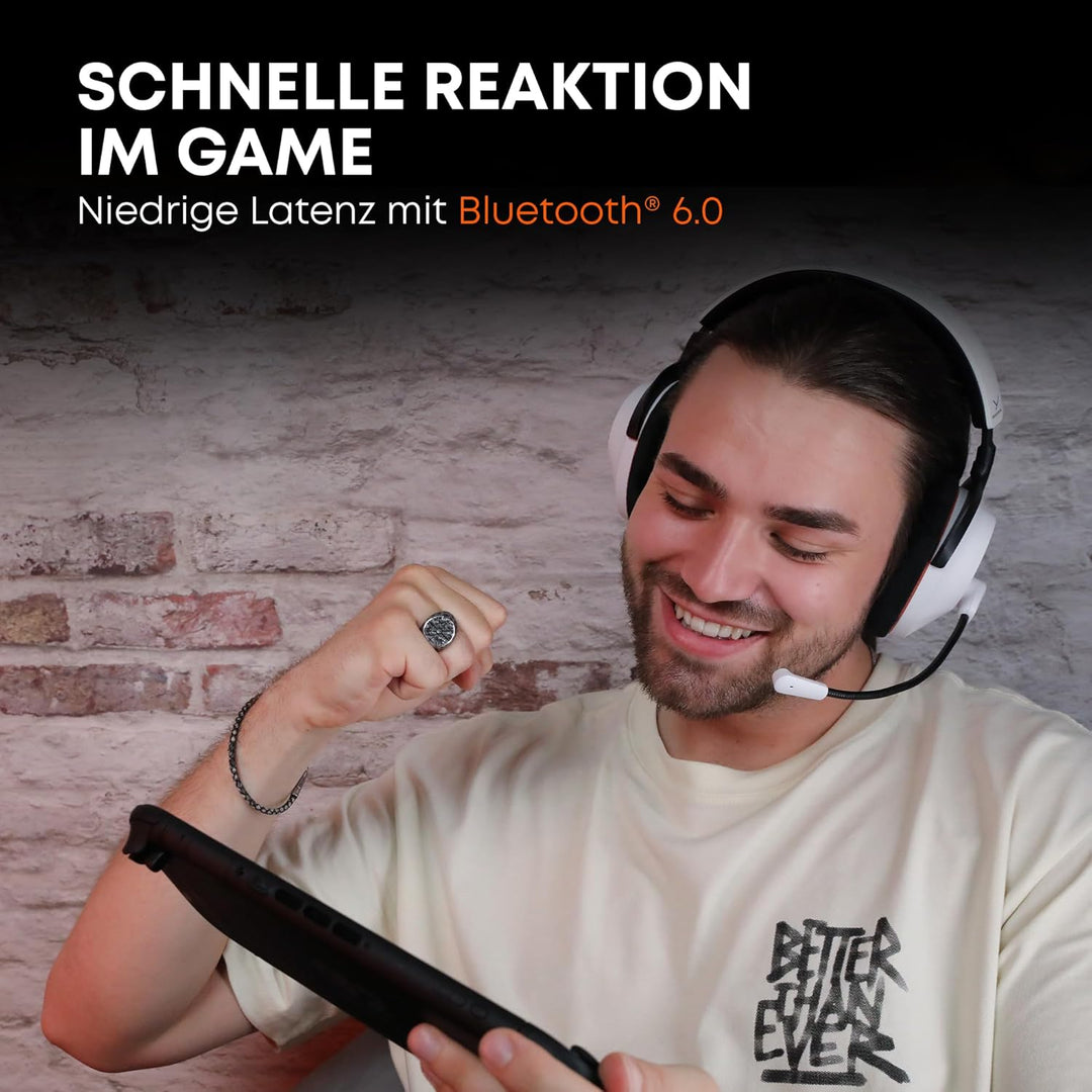 beyerdynamic MMX 230 Wireless Gaming Headset mit Bluetooth® 6.0 und ANC in Schwarz, Schwarz