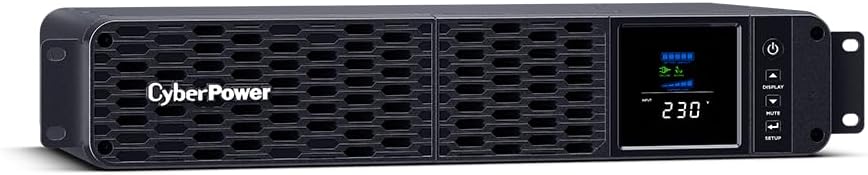 CyberPower CP2000EIPFCRM2U Line-Interactive USV 2000VA/1200W Reine Sinuswelle, AVR, LCD, USB (HID),