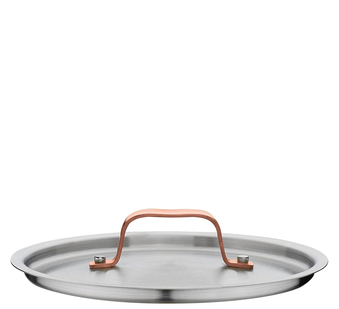 Spring Kochtopf GOURMET, mehrschichtiger Topf mit Deckel aus Edelstahl, backofengeeignet, mit Innens