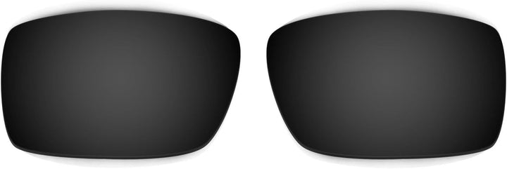HKUCO Plus Mens Replacement Lenses For Oakley Gascan Black/Titanium Sunglasses