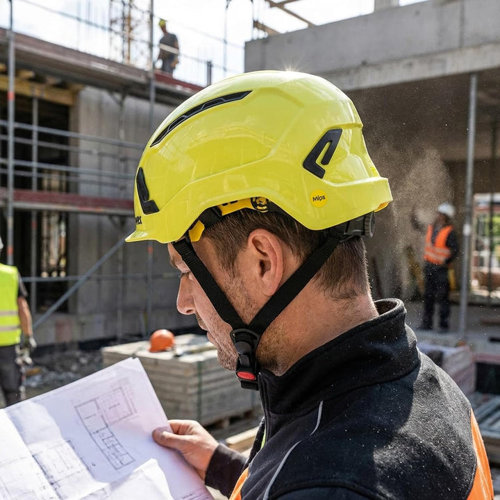 uvex pronamic Alpine Schutzhelm mit MIPS-Sicherheitssystem - Schutz und Dynamik - Damen/Herren Gelb,