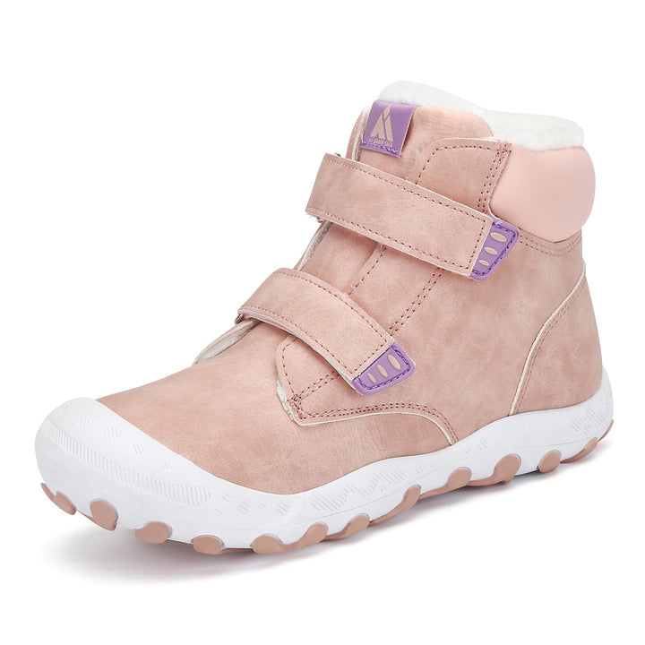 Mishansha Kinder Winterschuhe Mädchen Winterstiefel Warm Schneestiefel Gefüttert Boots Wasserdicht 2