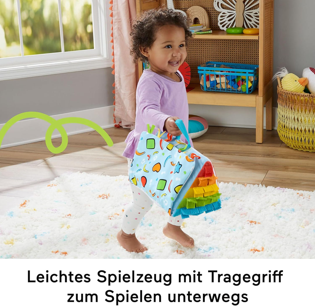 FISHER-PRICE Kick &amp; Play Soft Piano - Weiches und tragbares Pianospielzeug, mitwachsendes Design, bu