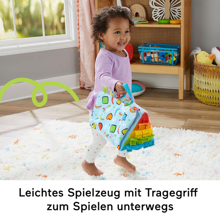 FISHER-PRICE Kick &amp; Play Soft Piano - Weiches und tragbares Pianospielzeug, mitwachsendes Design, bu