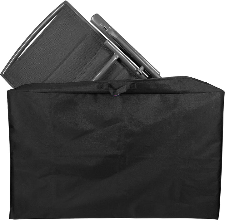 BRUBAKER 2er Pack Premium Schutztasche/Aufbewahrungstasche für Gartenstühle - Robustes Oxford 600D G