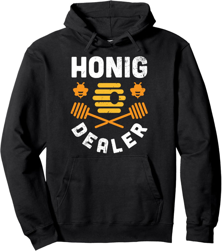 HONIG DEALER | Lustiges Imker Bienenzucht Imkerei Bienen Fan Pullover Hoodie