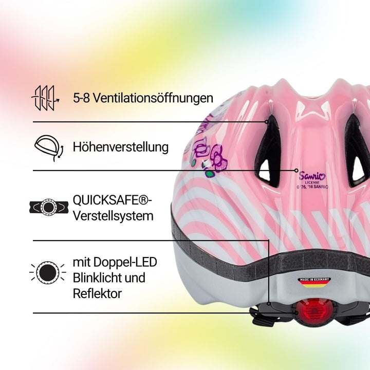 KED Kinderhelm Meggy II Originals S/M (49-55cm) Hello Kitty, S/M (49-55cm) Hello Kitty