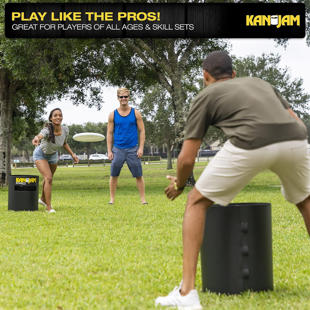KanJam Unisex-Adult Pro Game Set, Black Yellow, Standard