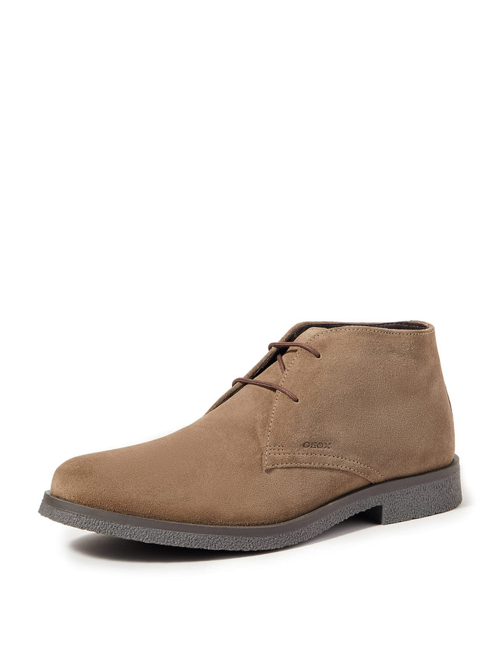 Geox UOMO CLAUDIO A Herren Derby Schnürhalbschuhe 42 EU Chocolate, 42 EU Chocolate