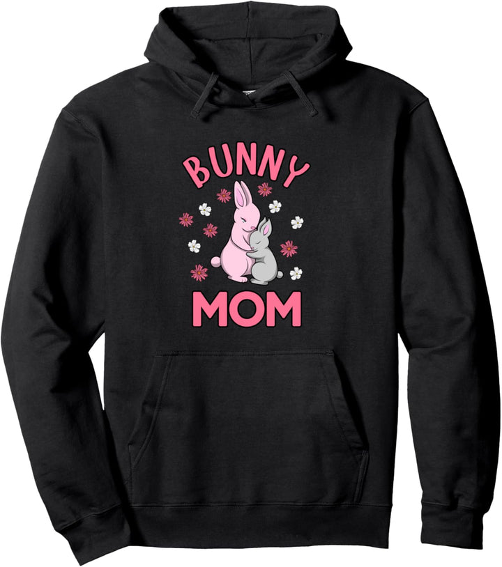 Cute Bunny Mom Kaninchen Besitzer Haustier Pullover Hoodie