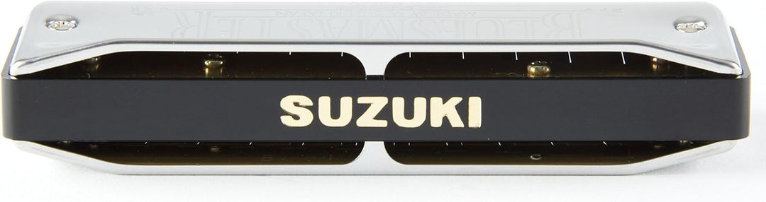 Suzuki Bluemaster MR250C diatonische Mundharmonika aus ABS, 10 Blasöffnungen, Chrom, C