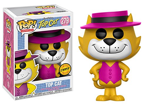 Funko Pop! Animation: Hanna Barbera - Top-Katze Chase Variant Vinyl Figur (mit Pop Box Protector CAS